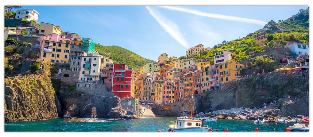 Tablou - Pe Marea mediterană (120x50 cm)