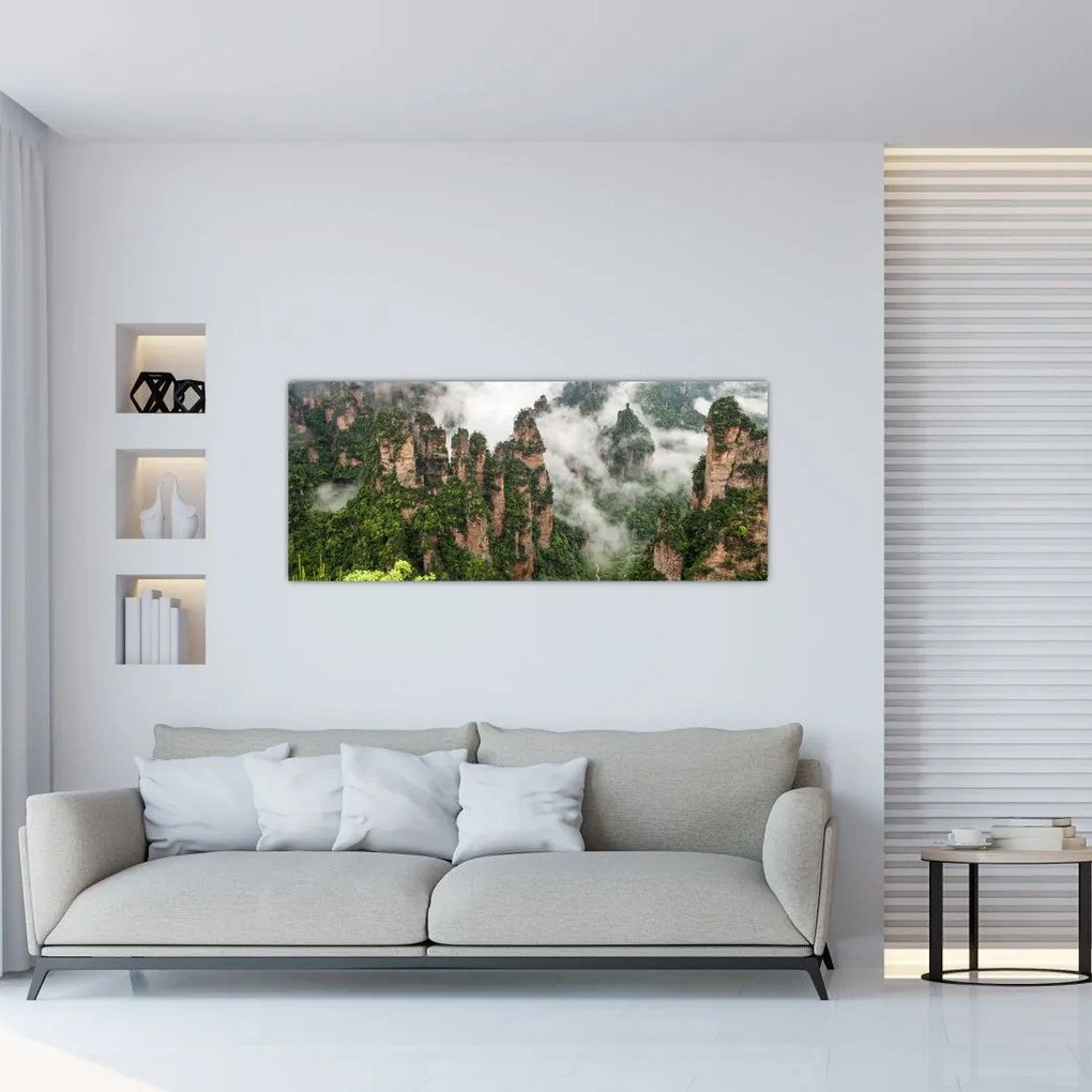 Tablou - Parcul Național Zhangjiajie, China (120x50 cm)