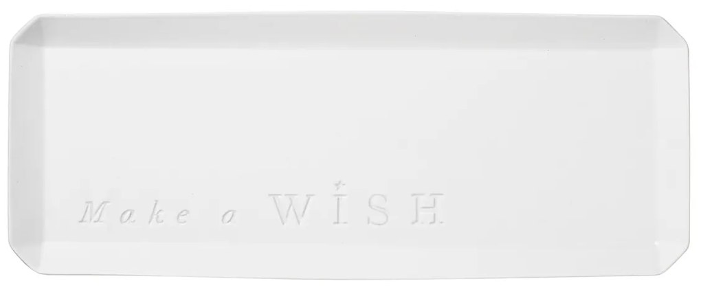 Räder Tava de portelan Culoare Alba, MAKE A WISH