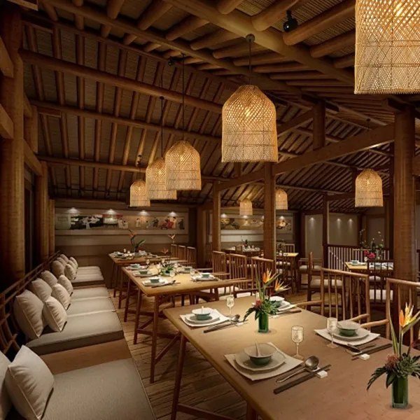 Lustră pe cablu Immax 08259L PELO 1xE27/40W/230V d. 35 cm ratan