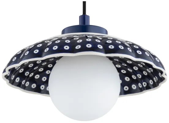 Argon 8948 - Lustru suspendat pe cablu BOLL 1xG9/6W/230V albastru