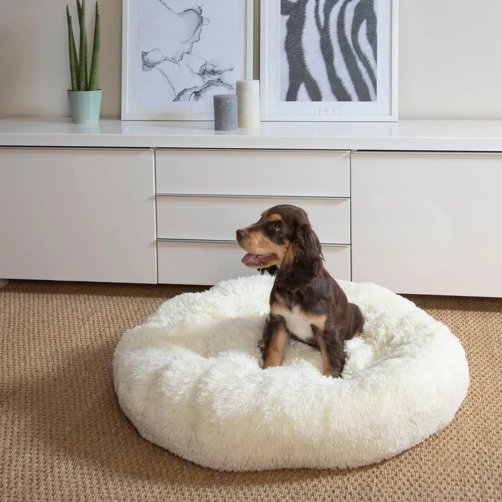 Pat pentru animale de companie negru pentru câini ø 75 cm – Love Story