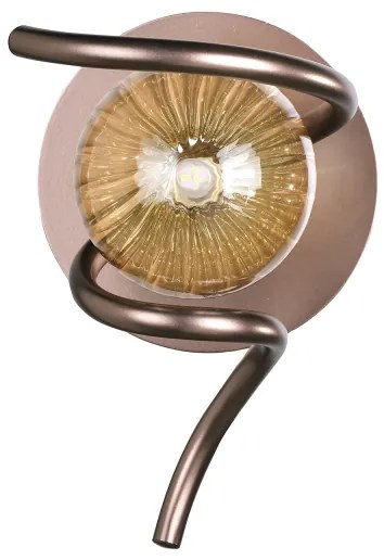 Aplică ONLI FRIDA 1xG9/10W/230V cupru