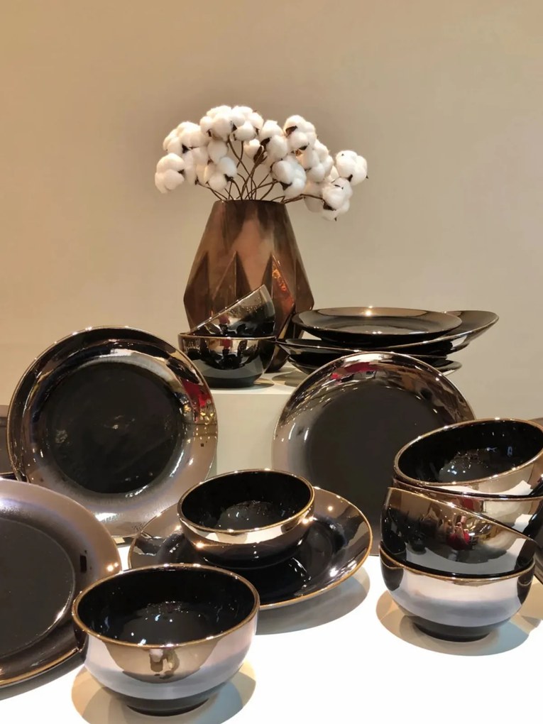 Set Vesela Agora, 192 Piese, pentru Evenimente, HoReCa, ceramica premium