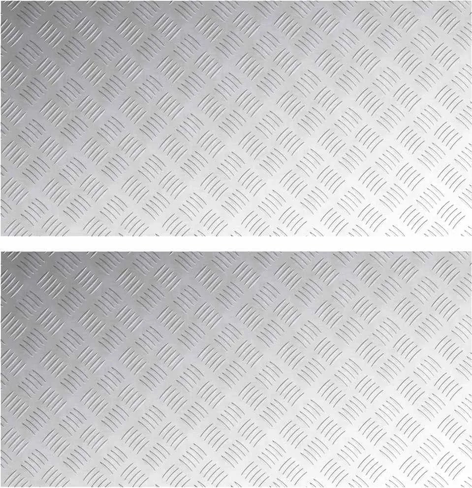 vidaXL Trepte Dreptunghiular 2 pcs Argintiu 100 x 50 cm Aluminiu