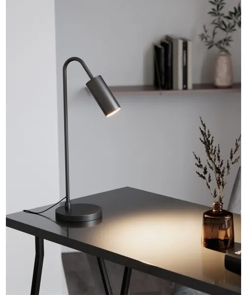 ByRydens 4002580-4002 - Lampă de masă CURVE 1xGU10/7W/230V negru