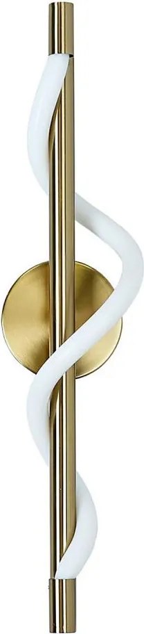 Aplică de perete LED MELECA, 12W, 230V, 3000/4000/6000K, auriu