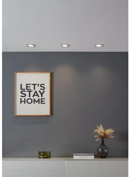 Corp de iluminat LED RGBW încastrat dimabil Eglo 900765 CAROSSO-Z 4,7W/230V alb