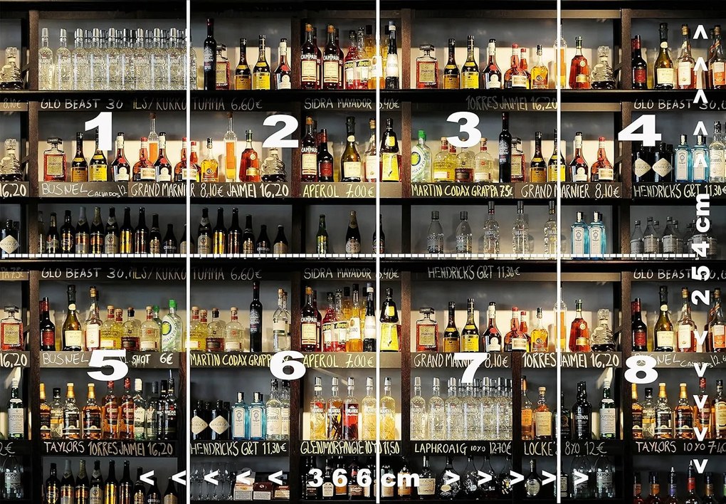 Fototapeta pentru perete COCKTAIL BAR 366x254 cm