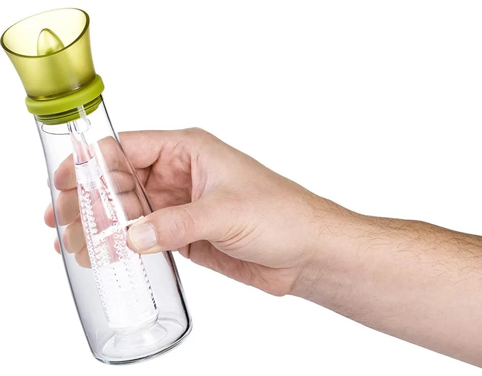 Recipient pentru ulei cu sită de filtrare, 500 ml