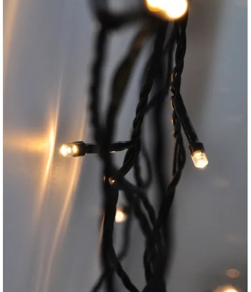 Instalație LED de Crăciun de exterior 500xLED/8 funcții IP44 55m alb cald Solight 1V05-WW