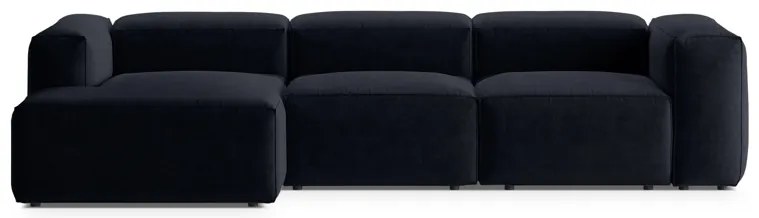 Coltar 3 locuri Bergamo stofa L304 cm