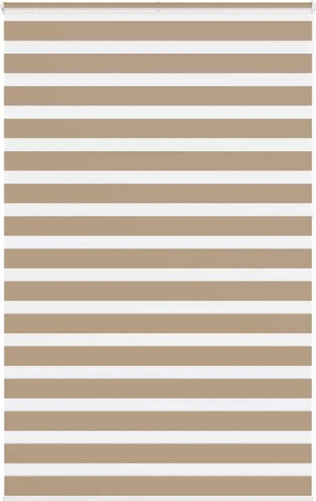 vidaXL Jaluzea tip zebra 140x230 cm lățime țesătură 135,9 cm poliester