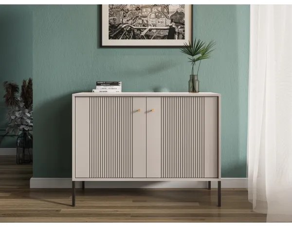 Comodă LUE bej/negru