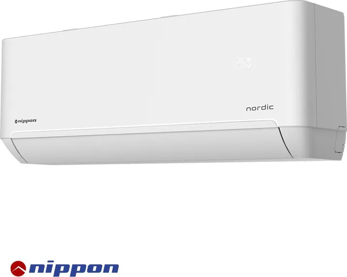 Aparat de aer condiționat cu invertor Nippon NPC 18 T-PRO NORDIC, 18.000 BTU, 35 m², A+++/A++, R-32, alb