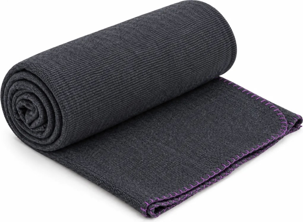 Patura fleece STRIA, gri inchis Dimensiune: 150 x 200 cm