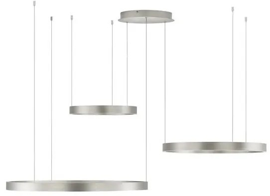 Lustra LED circulara cu 3 inele 80/60/40cm ELOWEN