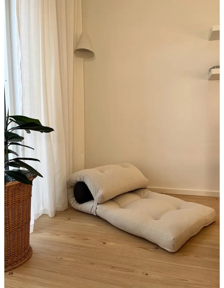 Saltea futon galben-muștar 70x200 cm Wrap – Karup Design