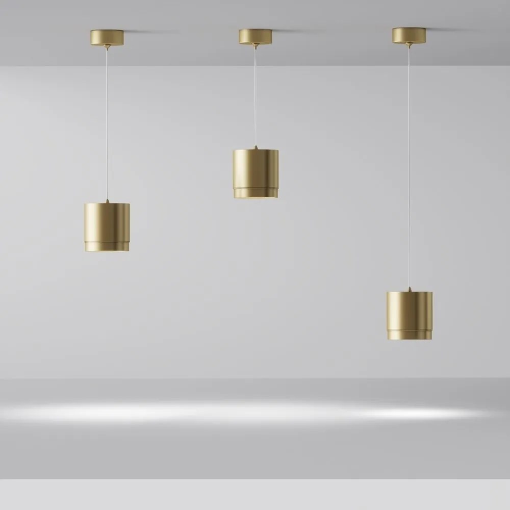 Pendul minimalist design tehnic Polar auriu