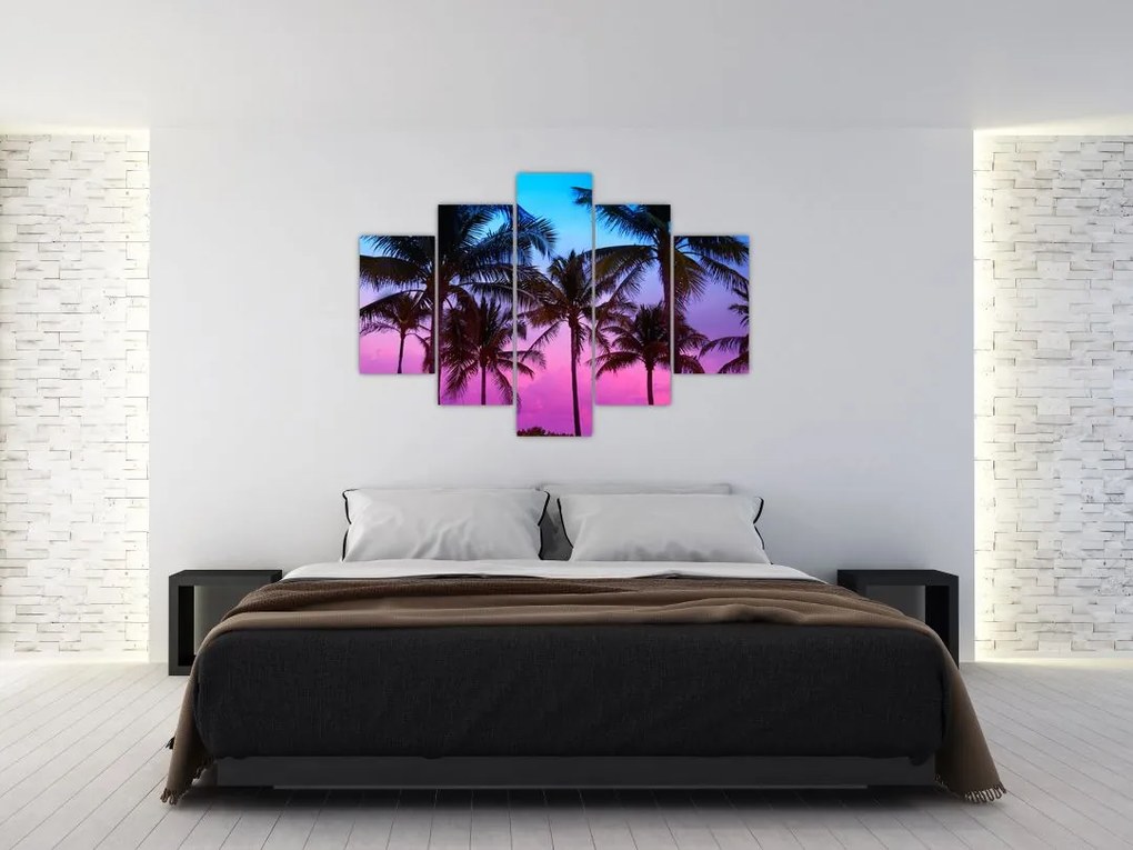 Tablou - Palmieri din Miami (150x105 cm)