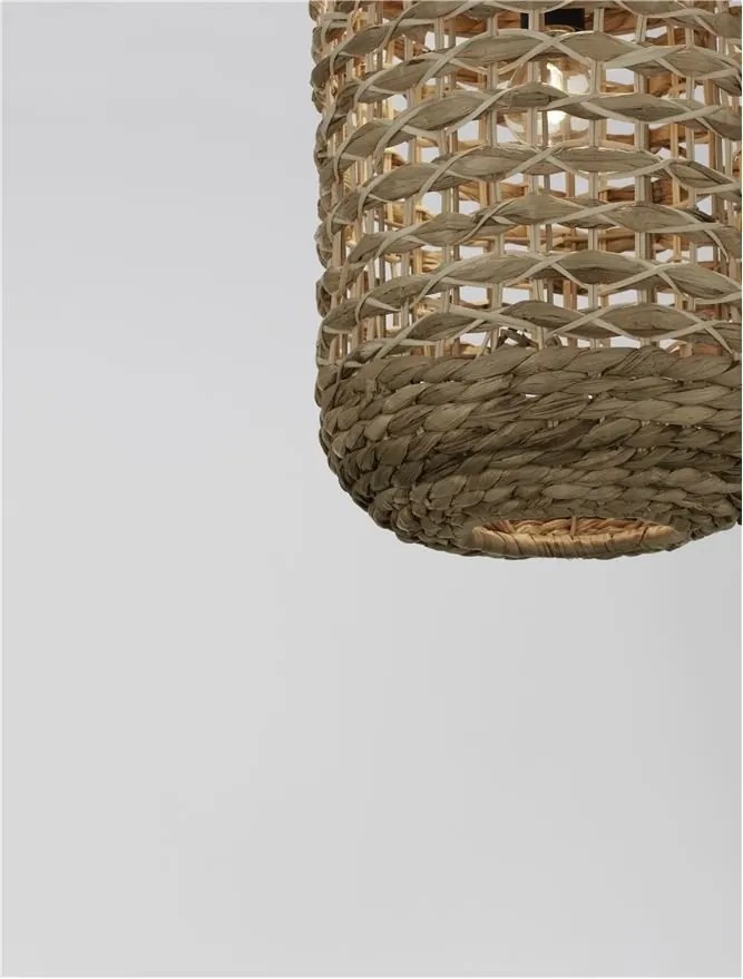Lustra / Pendul modern design natural GRIFFIN D-27cm