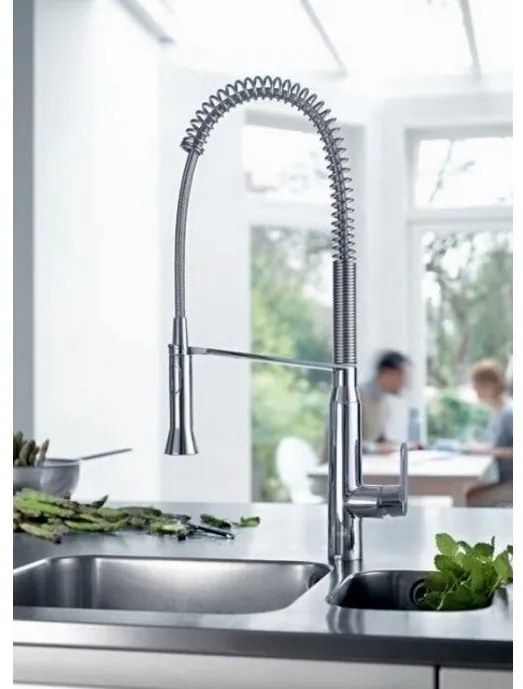 Grohe K7 Baterie chiuveta bucatarie monocomanda cu dus extractibil, crom