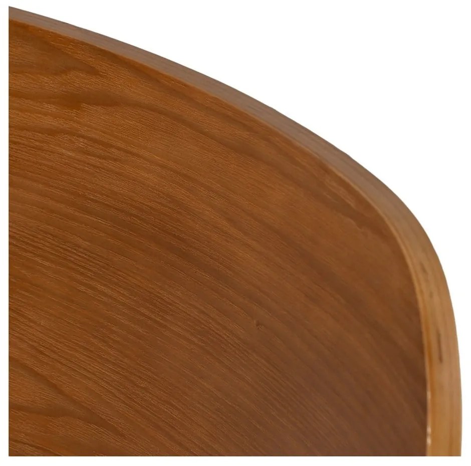 Scaune de dining maro/crem 4 buc. Cleo – Ixia