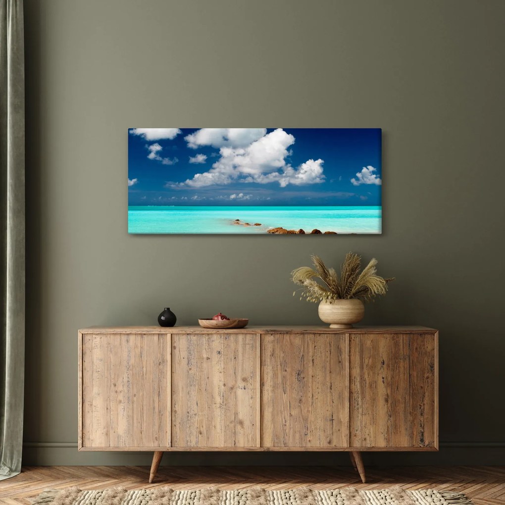 Tablou cu mare (120x50 cm)