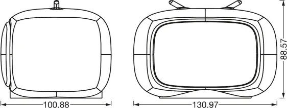 Ledvance - Lampă de veghe tactilă pentru copii LED RGBW TOUCH, 2,5W/5V
