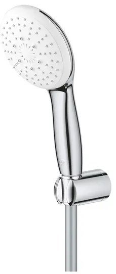 Set de dus cu porter Grohe Tempesta 110 crom 3 functii