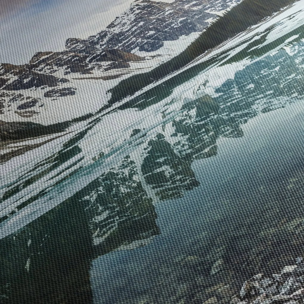 Tablou - lacul iarna (90x60 cm)