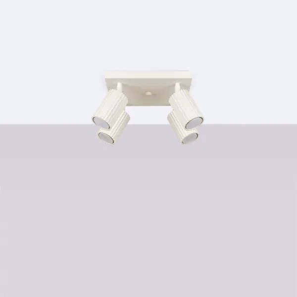 Spot Sollux SL.1602 KARBON 4xGU10/10W/230V crem