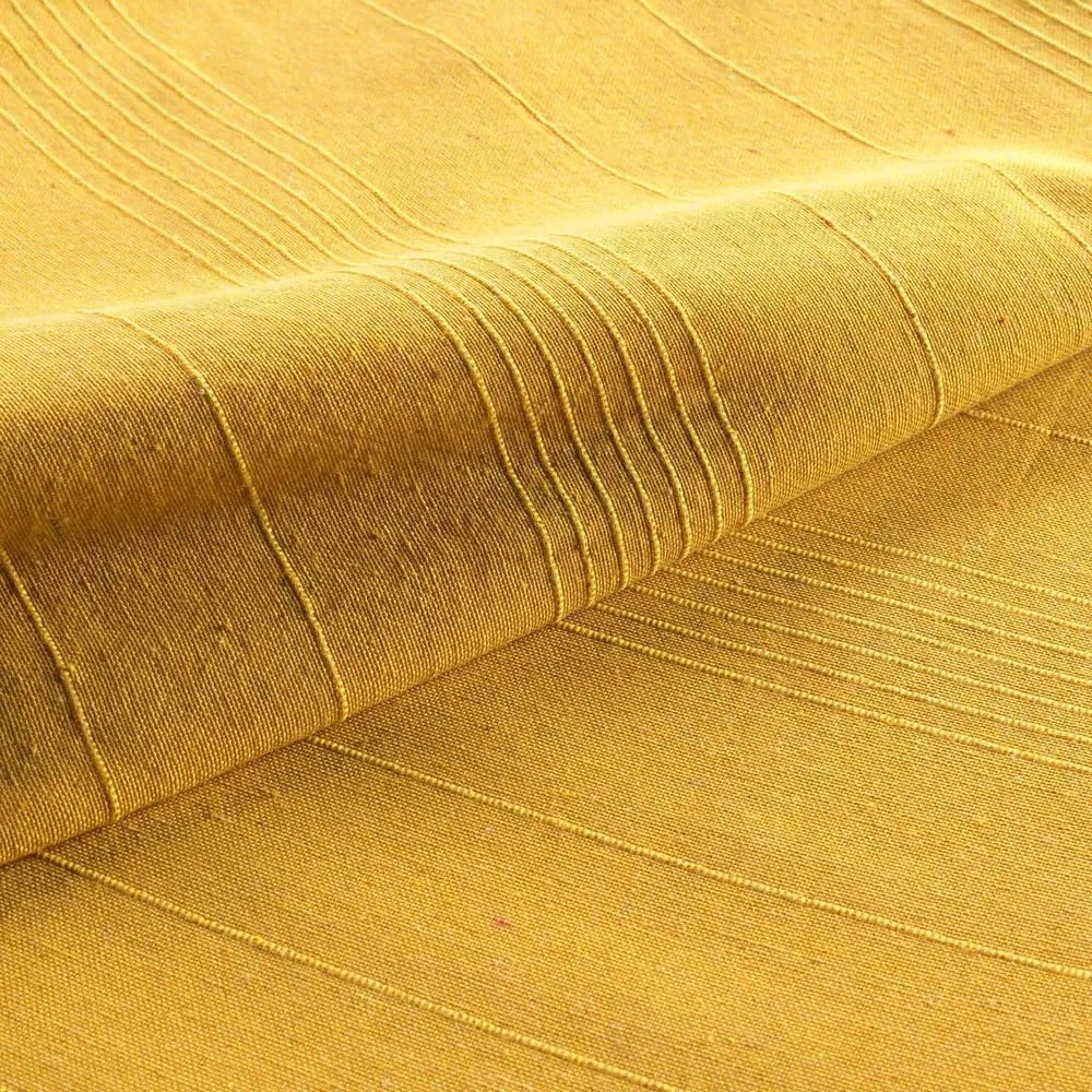 Cuvertură galbenă 180x220 cm Lucile – douceur d'intérieur