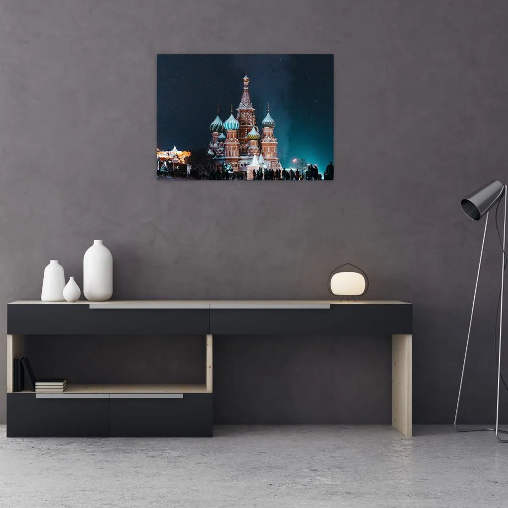 Tablou construcției din Rusia (70x50 cm), în 40 de alte dimensiuni noi