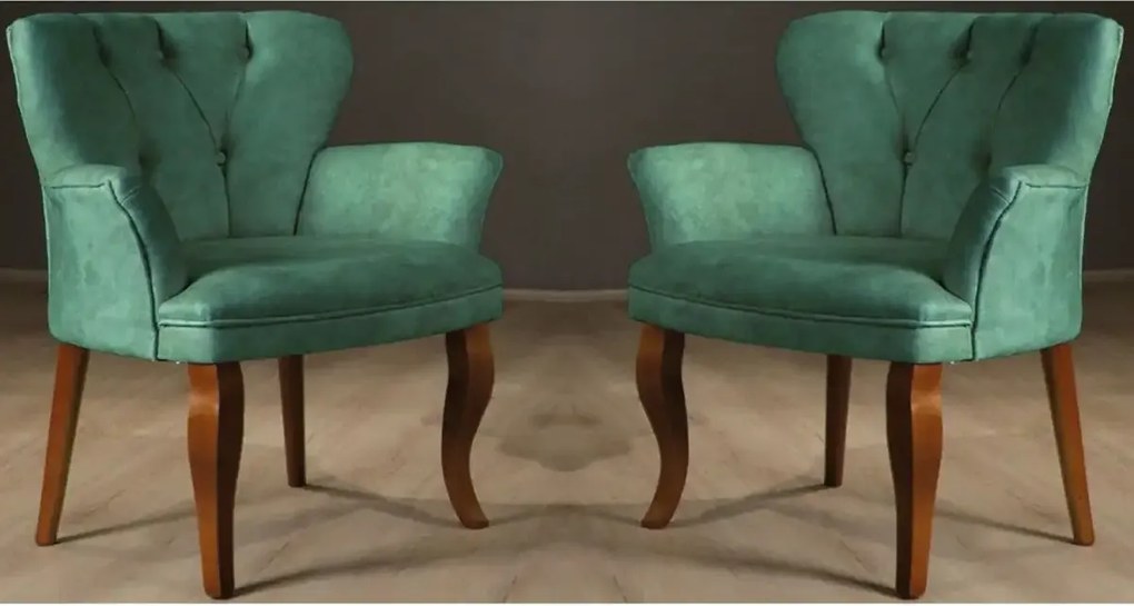 Fotoliu tip berjer, Cafe Homs,verde