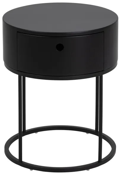 Noptieră COLUM neagră