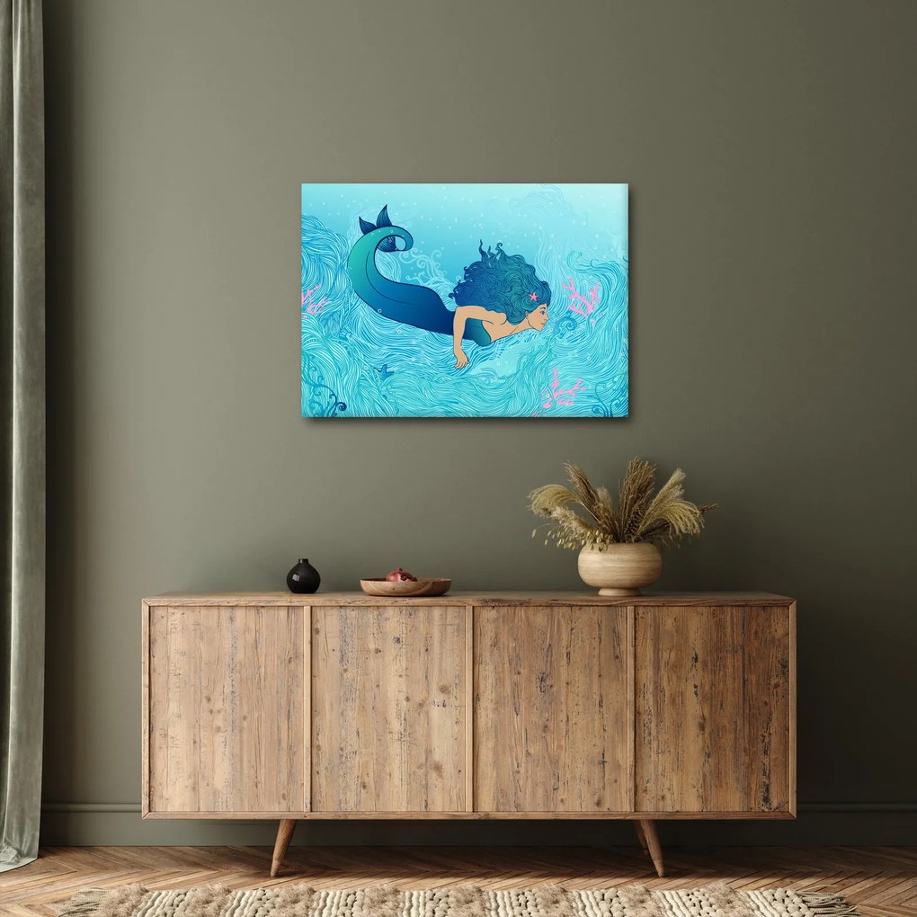 Tablou - Sirena (70x50 cm)