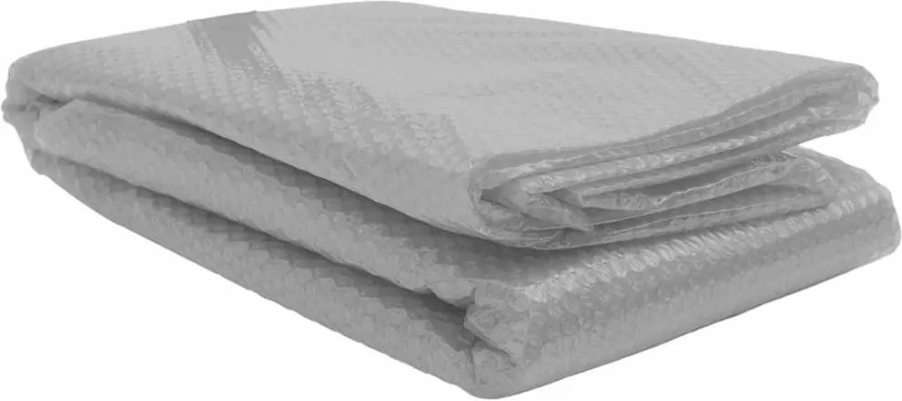 vidaXL Folie solară plutitoare de piscină, gri, 260 x 160 cm, PE