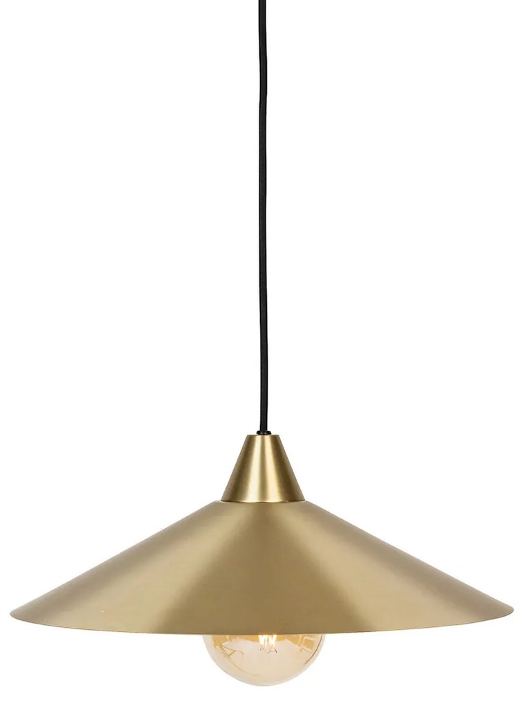 Lustră Rosie aurie metalică diametru 38 cm