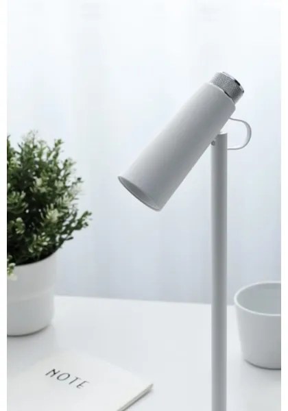 Lampă LED dimabilă de masă cu încărcare fără fir Qi Immax 08990L TIT LED/12W/230V alb