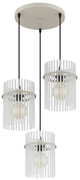 Globo 15698-3HRB - Candelabru suspendat pe cablu GORLEY 3xE27/60W/230V