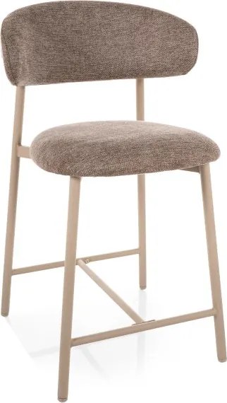 Scaun de bar ELONE, casmir/bej