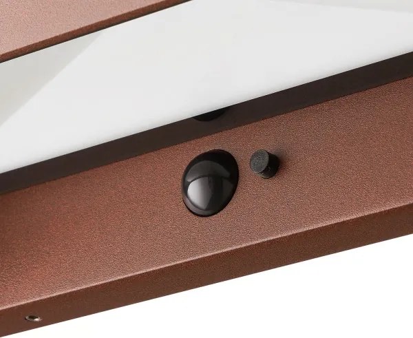 Nordlux MARCELLIO - Lampă solară LED cu senzor, 5W/5V, IP54, maro