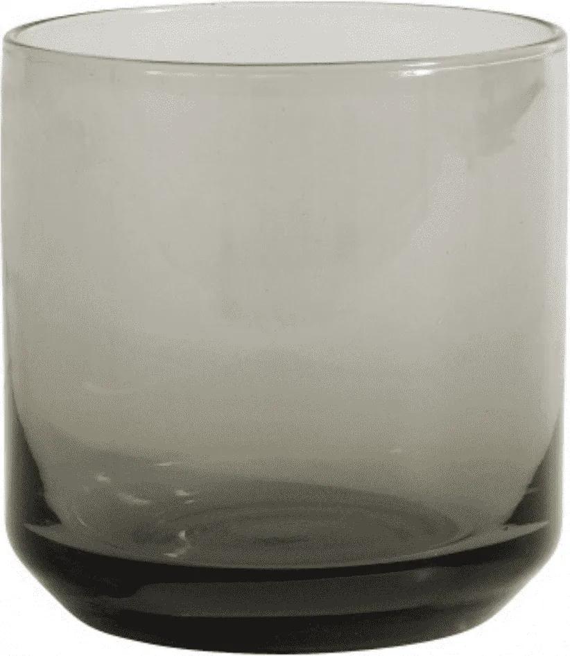 Pahar Retro Smoke - Sticla Gri Diametru(8 cm) x Inaltime(8 cm)