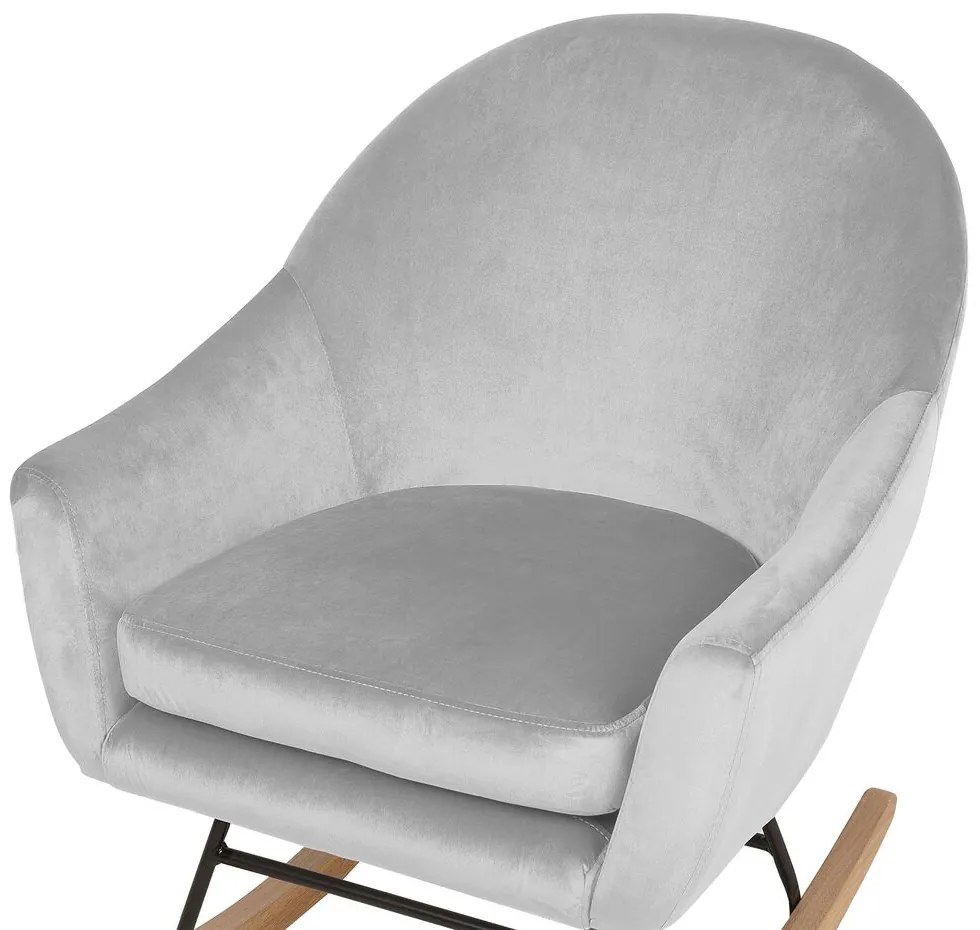 Fotoliu balansoar Oxon (gri deschis). Promo -50%. 1009155