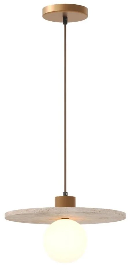 Pendul, Lustra suspendata piatra naturala Lando