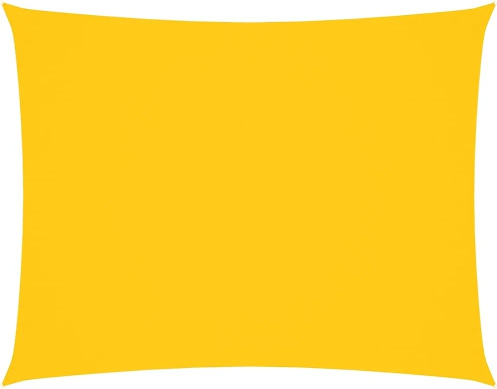 vidaXL Parasolar, galben, 5x7 m, țesătură oxford, dreptunghiular