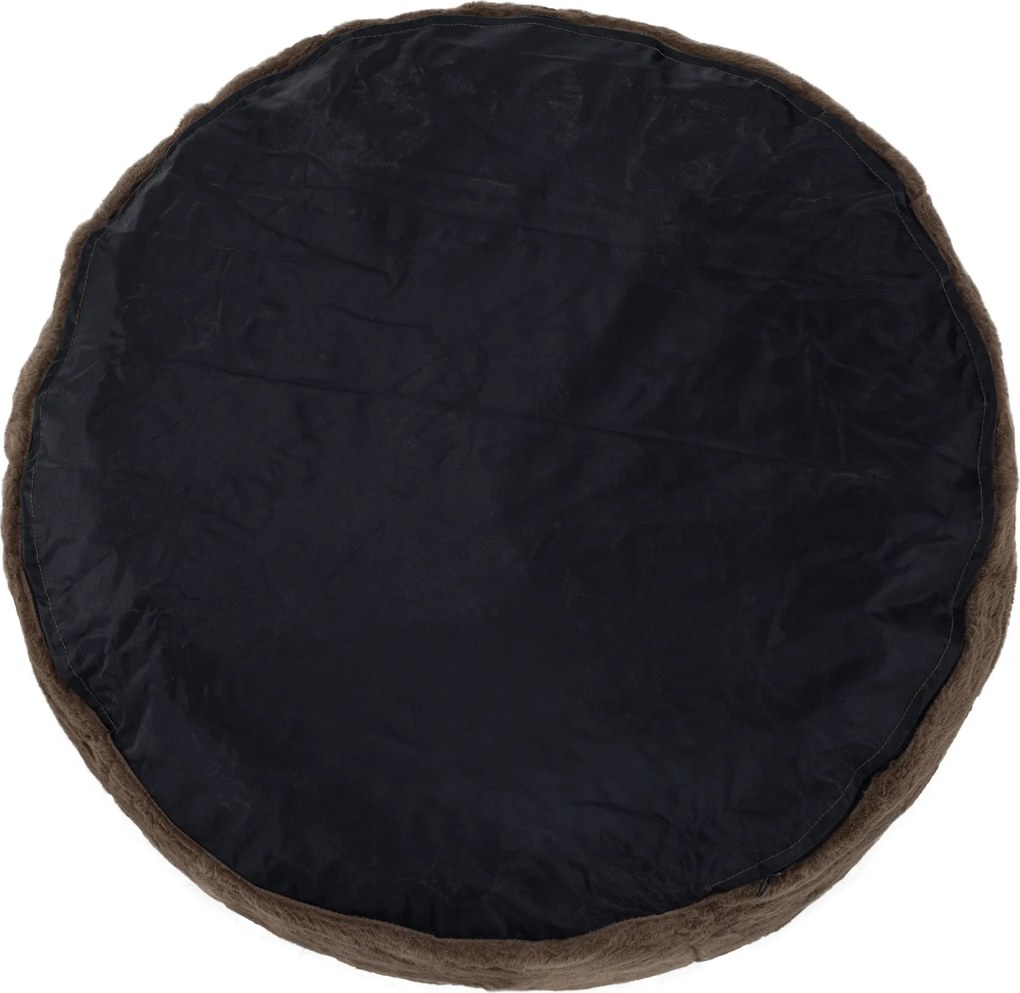 Fotoliu tip sac urs, maro, MEDAK