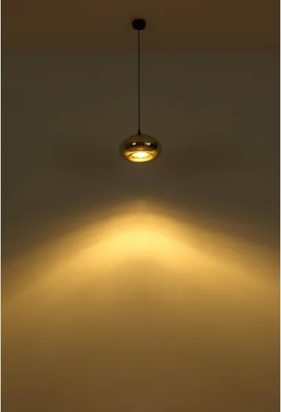 Lustră pe cablu SELLY 1xE27/60W/230V cupru Globo 15571HC