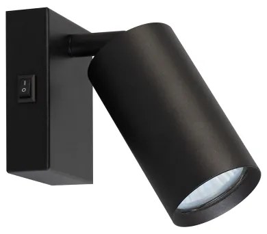 Brilagi - Spot LED de perete dimabil SELE 1xGU10/6W/230V negru
